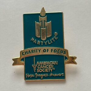 Partylite‎ Charity of Focus Lapel Pin